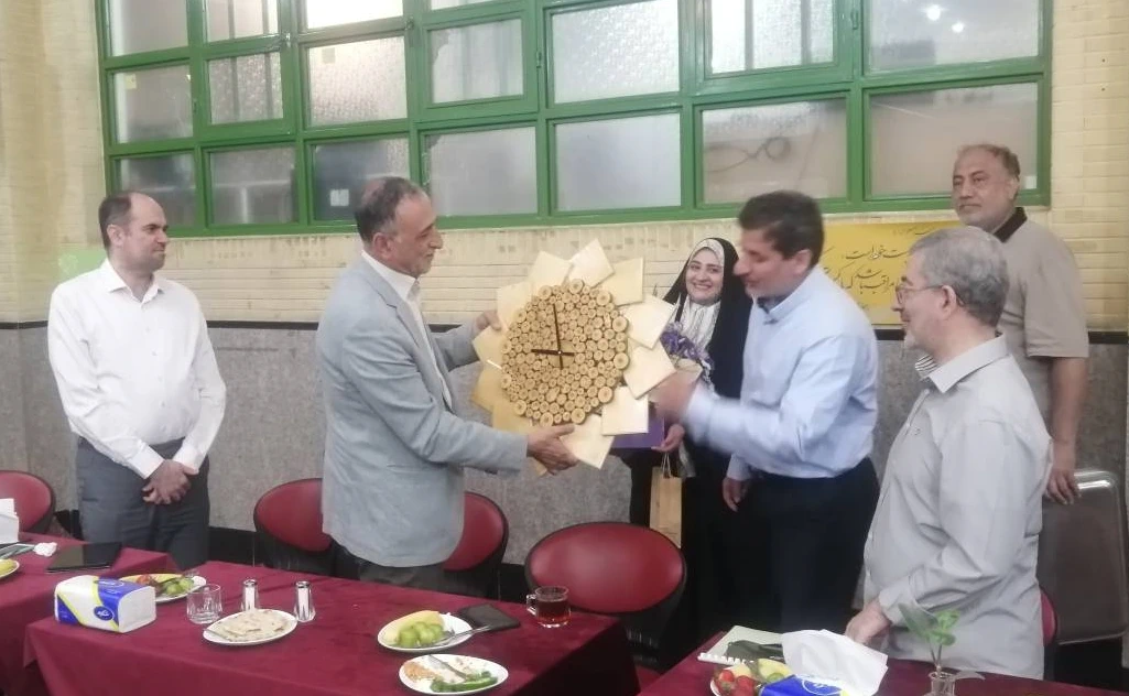 معارفه مدیرعامل جدید مجتمع اموزشی مفید