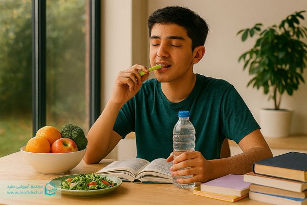 تغذیه سالم برای مطالعه